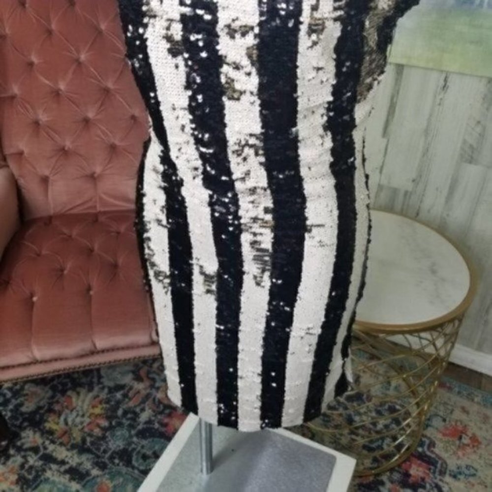 Cupcakes and Cashmere Reverse Sequin Dress - Picture 10 of 12